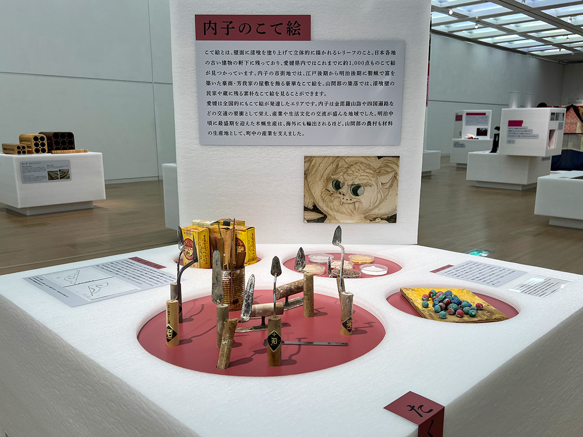 国立新美術館3階 展示室3B「DESIGN MUSEUM JAPAN展2024　～集めてつなごう 日本のデザイン～」会場