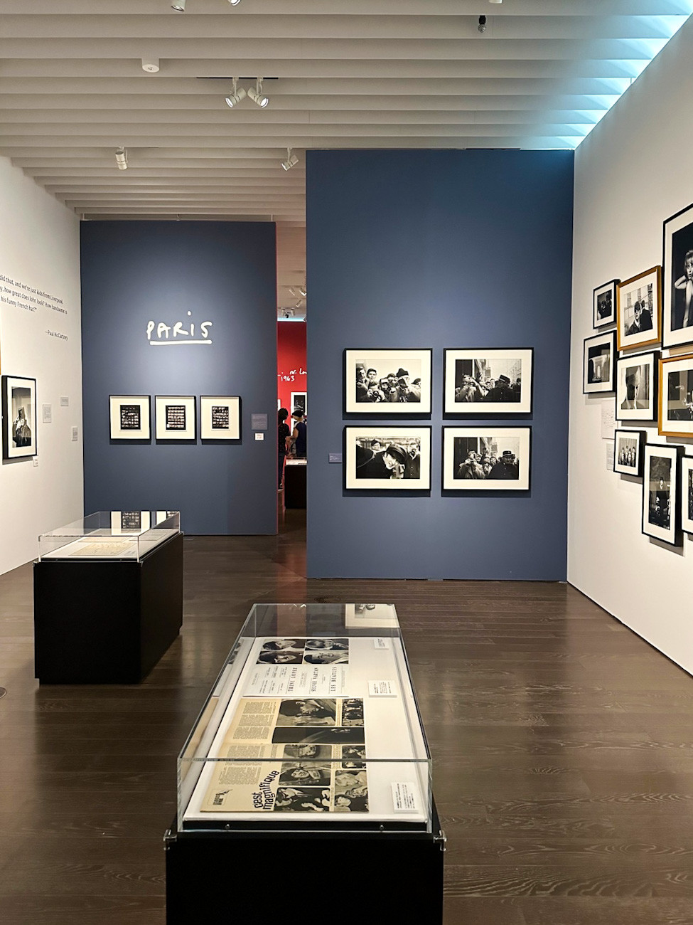 東京シティビュー「ポール・マッカートニー写真展 1963-64～Eyes of the Storm～」会場