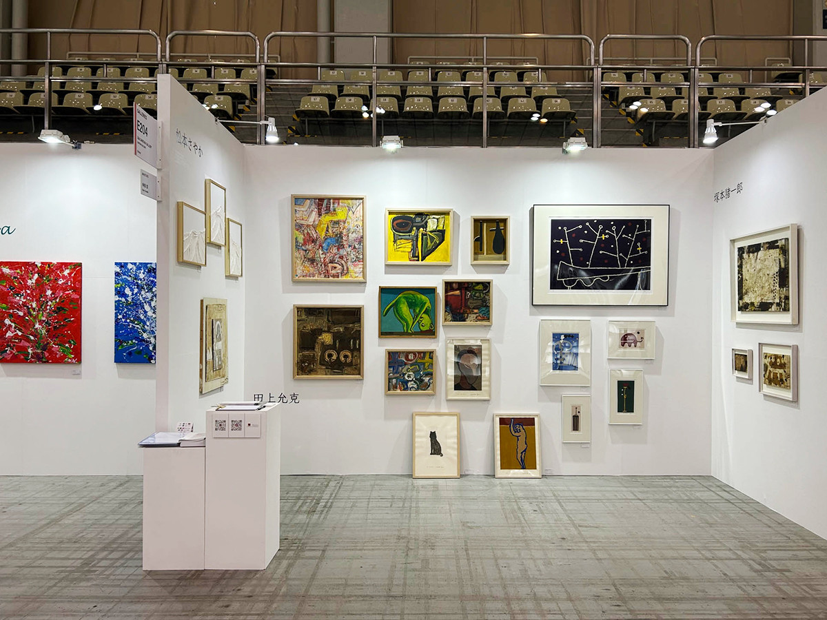 「ART FAIR ASIA FUKUOKA 2024」会場より