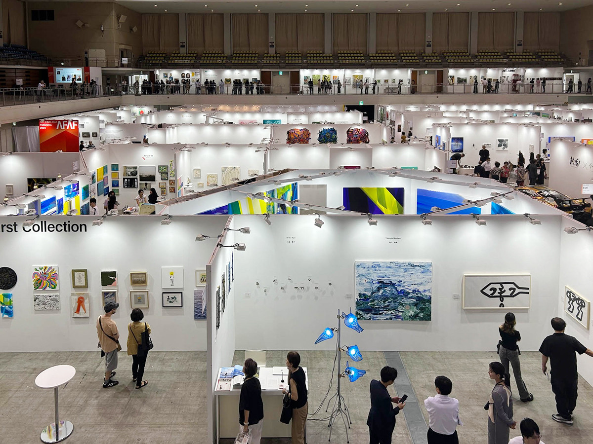 「ART FAIR ASIA FUKUOKA 2024」会場より