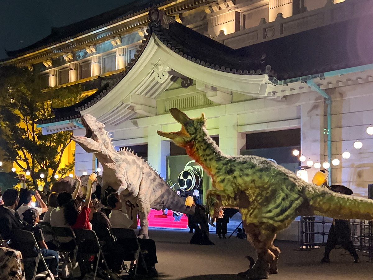 「DINO-A-LIVE 恐竜大夜行 in 東京国立博物館」会場