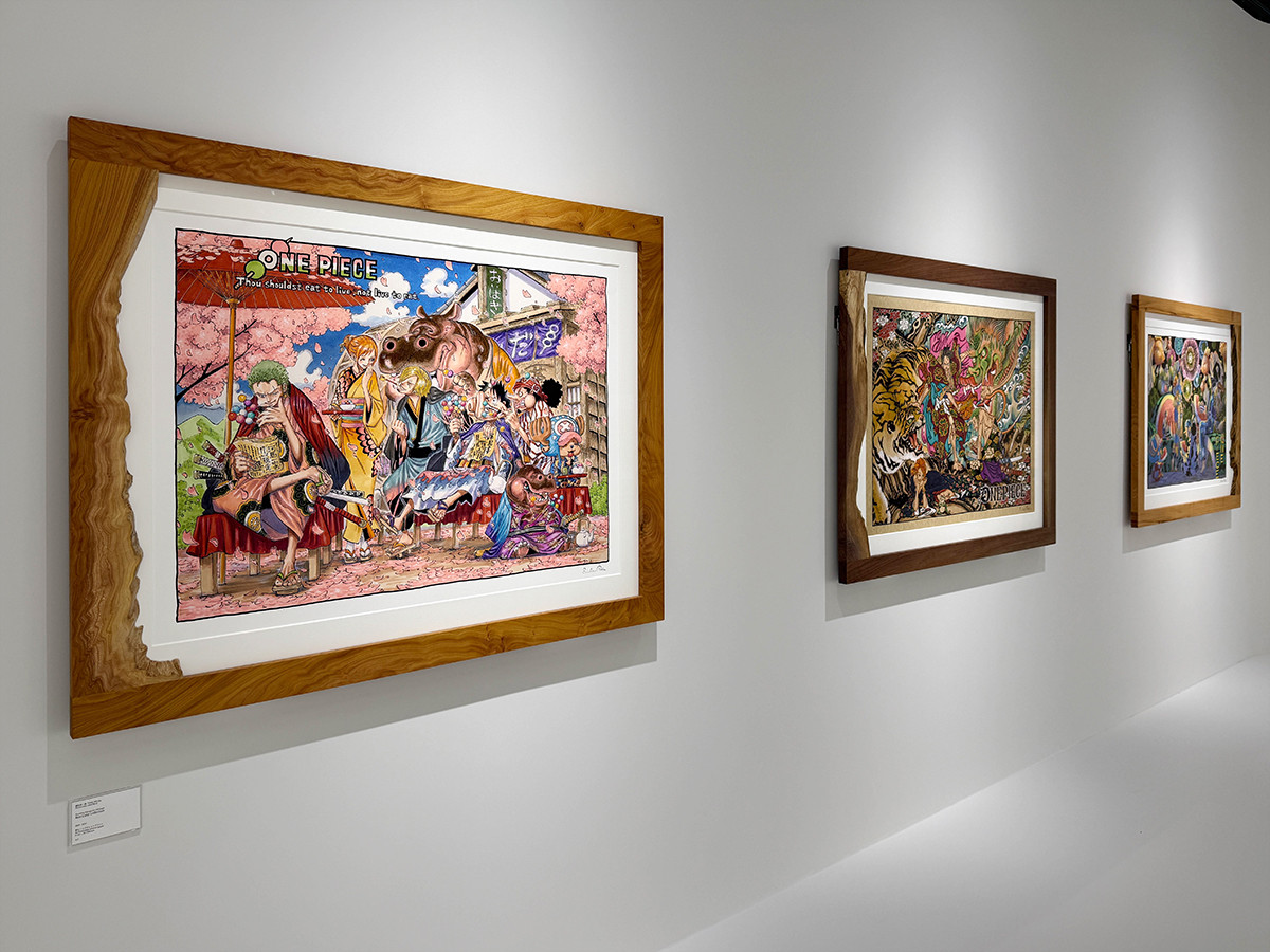 PLAY! MUSEUM「ONE PIECE ONLY」展　会場より　アートプリント