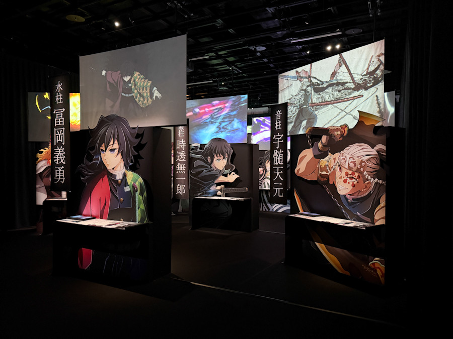 『アニメ「鬼滅の刃」 柱展 ーそして無限城へー』会場より