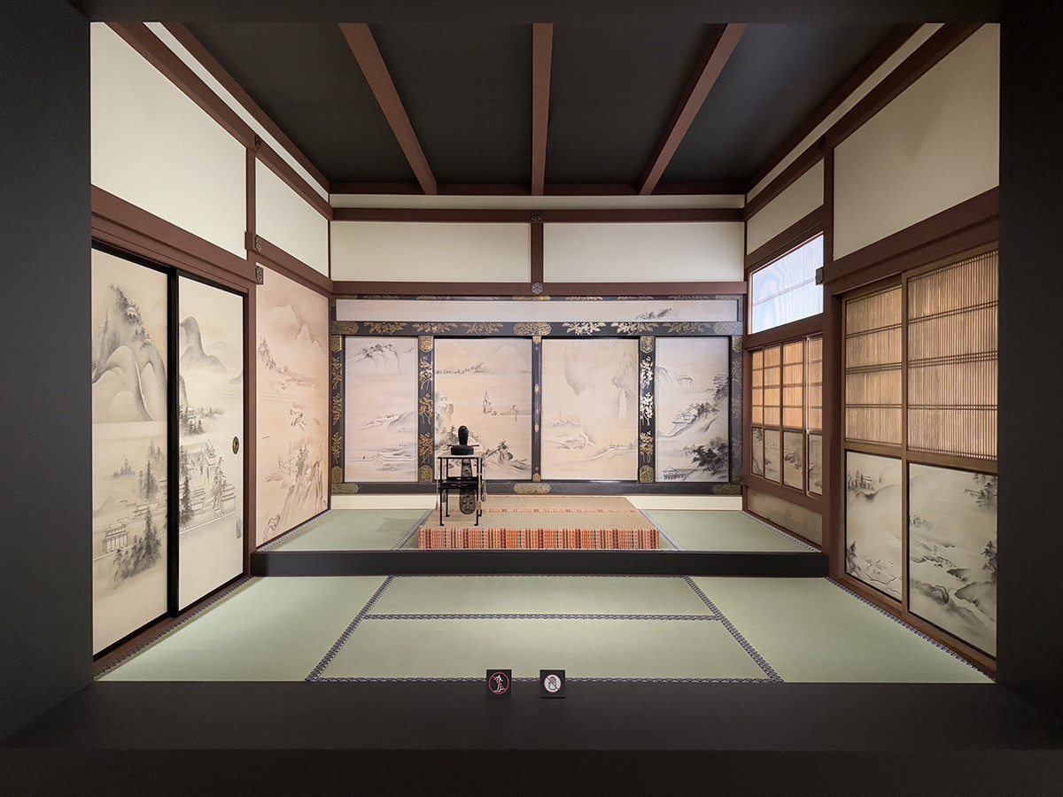 東京国立博物館 開創1150年記念 特別展「旧嵯峨御所 大覚寺―百花繚乱 御所ゆかりの絵画―」会場