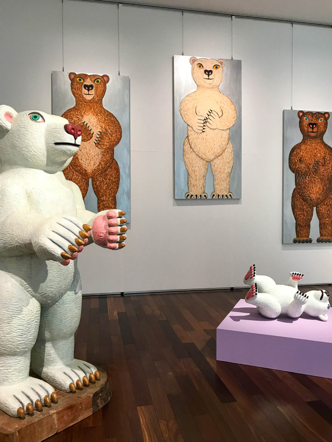 等身大の動物たちを間近で ー あべのハルカス美術館「三沢厚彦」展 | ニュース | アイエム［インターネットミュージアム］