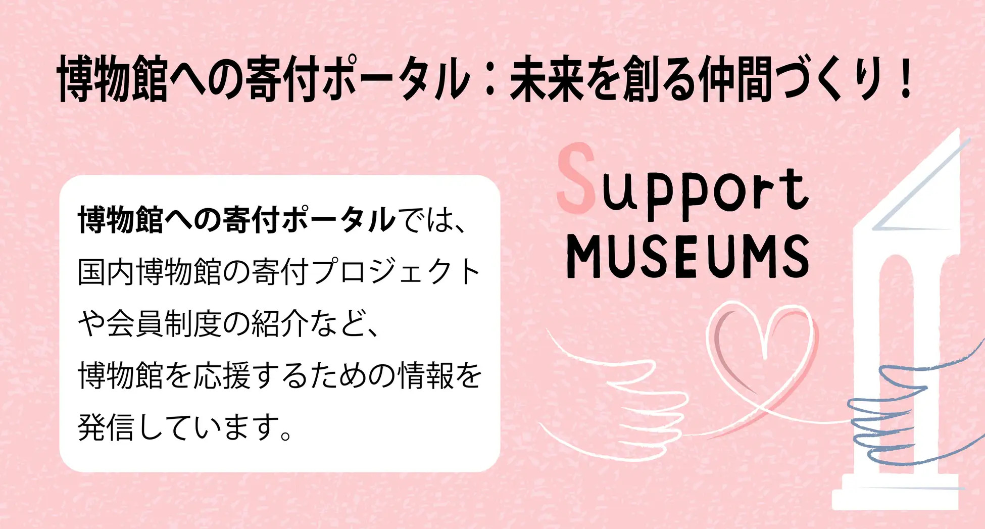 「博物館への寄付ポータル」