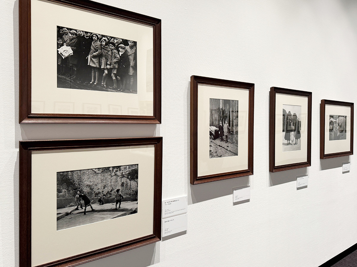 東京都写真美術館「ロバート・キャパ 戦争」会場より　第1章「ジャーナリストを目指す（1932-1937）」